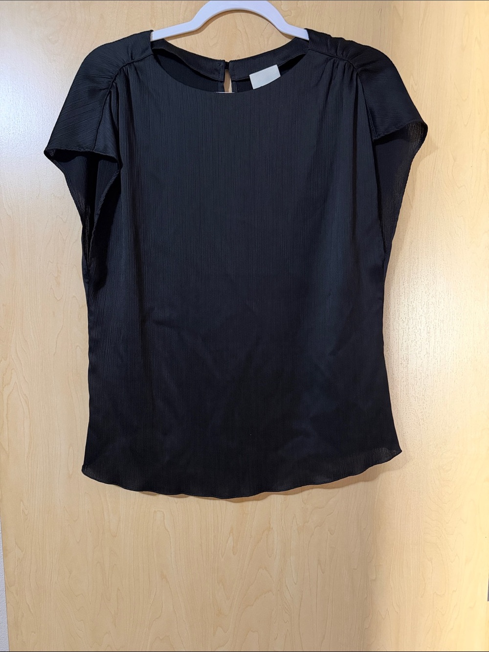 Calvin Klein Black Short-Sleeve Crewneck Top